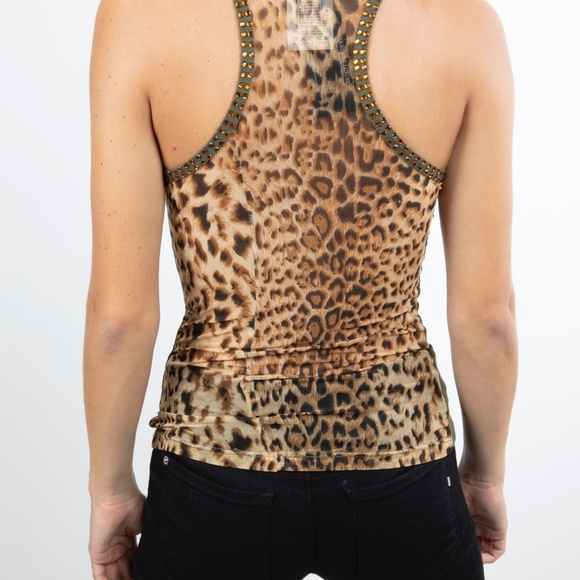 D&G Rhinestone Sleeveless Top Size S - Picture 3 of 4